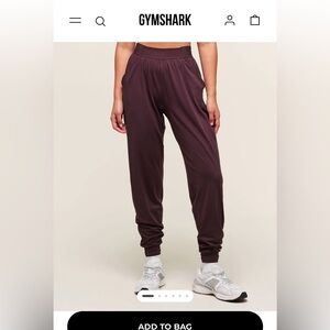 Gymshark Women's Dark Purple Track Pants